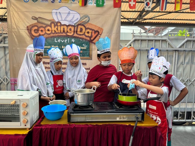 Cooking and Math with grade 4